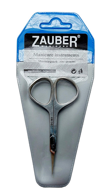 Ножиці для кутикули 18 мм Zauber для шкіри 01-161 Запоріжжя - фото 1