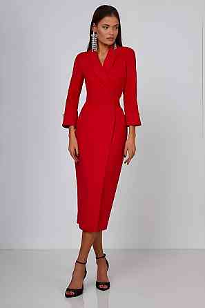 Жіноча стримана сукня-піджак костюмка Одеса