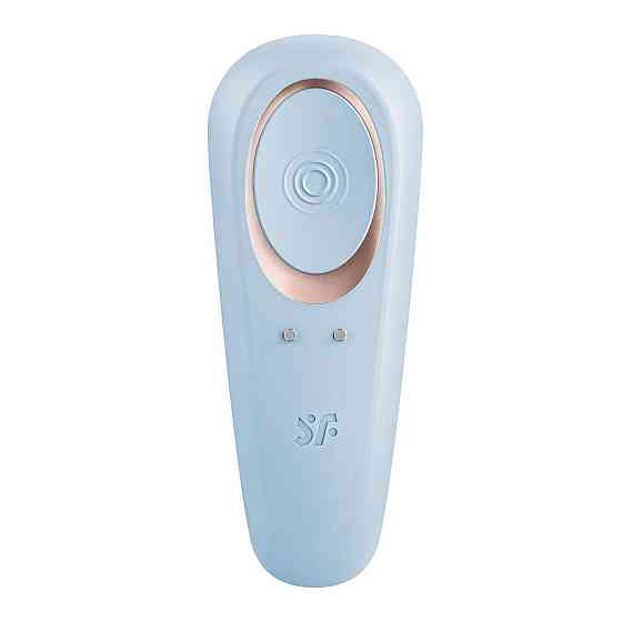 Вібратор для пар Satisfyer Double Classic Light Blue з одним моторчиком Sex Aura Київ