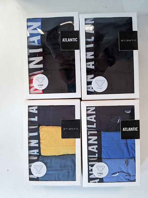 Чоловічі труси Atlantic бавовна. Набір 3 шт. 3MP-094 Київ - фото 3
