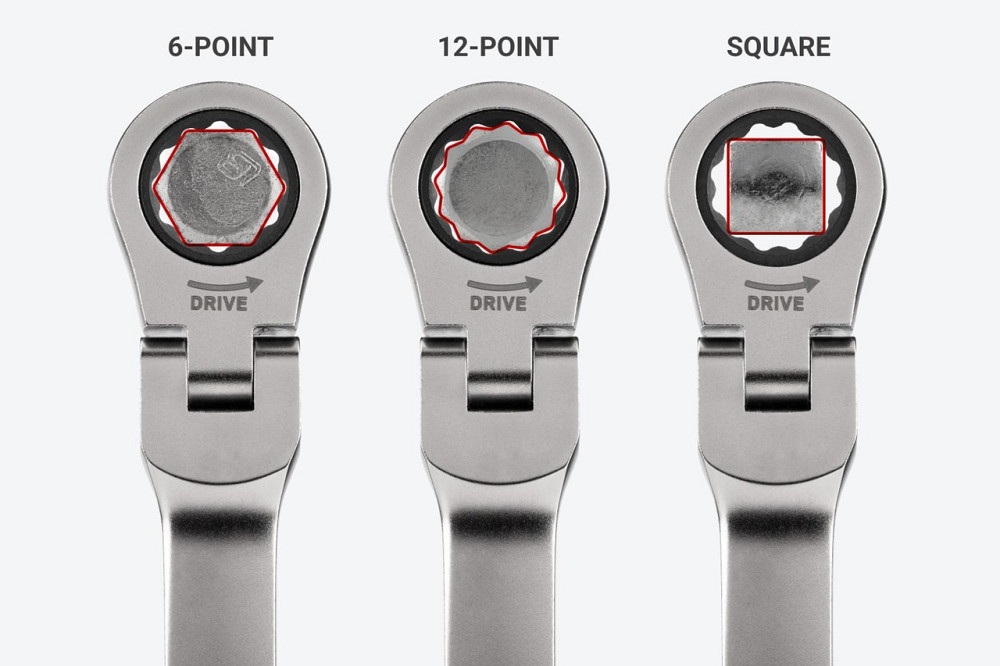 Набір ключів накидних екстра довгих тріскачкових, з шарнірами 6пр.(8х9, 10х11, 12х13, 14х15, 16х18, 17х19мм), на пласт тримачі Одеса - фото 5