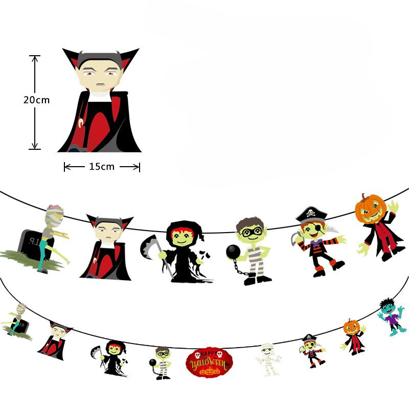 Гирлянда на Хэллоуин 280 см разноцветный Киев - изображение 3