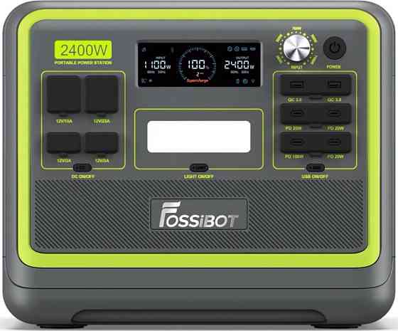 Зарядна станція Fossibot F2400 Електростанція для дому. Київ