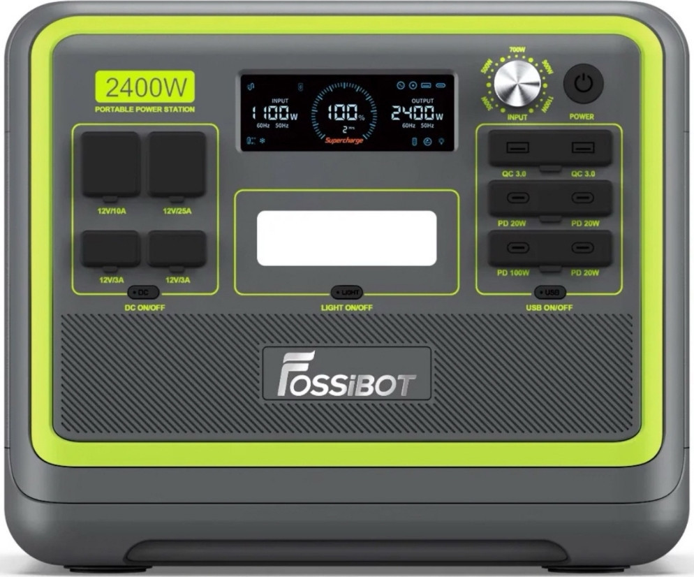 Зарядна станція Fossibot F2400 Електростанція для дому. Київ - фото 1