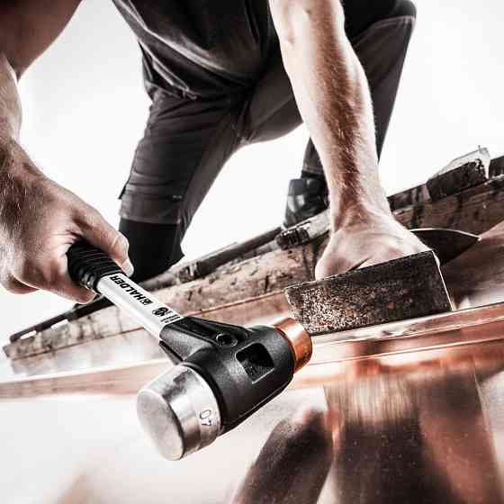 Молоток HALDER Simplex 3749 насадки з міді, термостійкого алюмінію Одеса