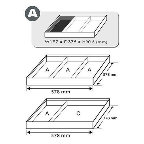 Набір ключів комбінованих 6-32 мм 11 од. (в ложементі, тип А) TOPTUL GEA1102 Одеса - фото 2