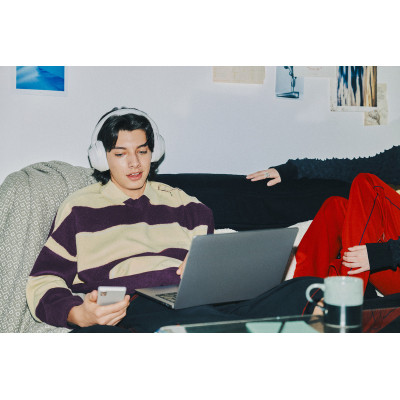 Наушники Sony Over-ear Ult Wear WHULT900N Off White (WHULT900NW.CE7) Винница - изображение 4