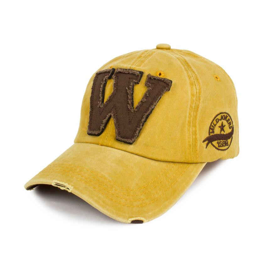 Бейсболка із козирком жовта W - Wild Київ - фото 1