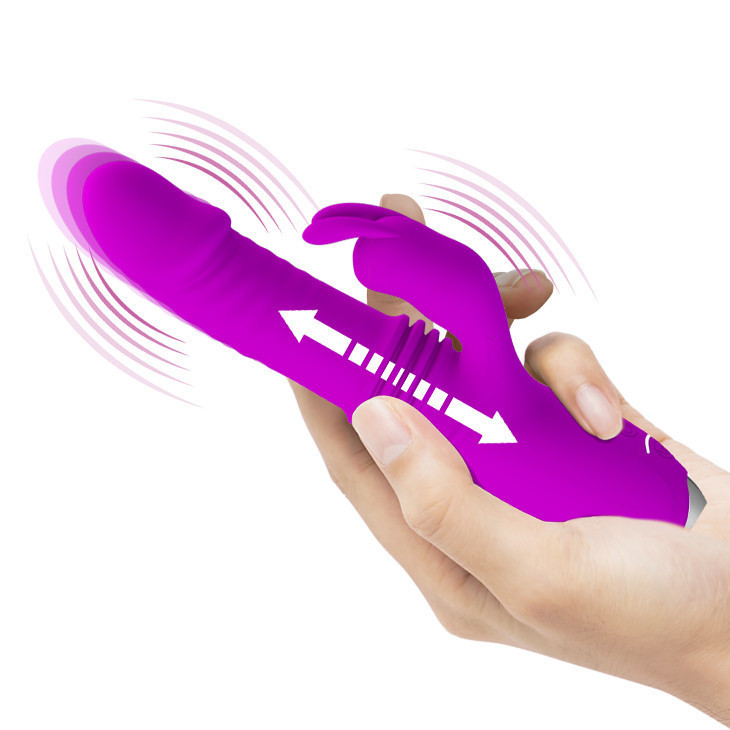 Вібратор Pretty Love Dorothy USB 3 Thrusting 12 Vibration Sex Aura Київ - фото 7