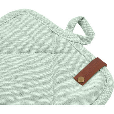 Кухонна прихватка Ardesto Oliver, 20х20 см, 100% бавовна, нап-ч: ватин, аквамарин (ART04OA) Вінниця - фото 4