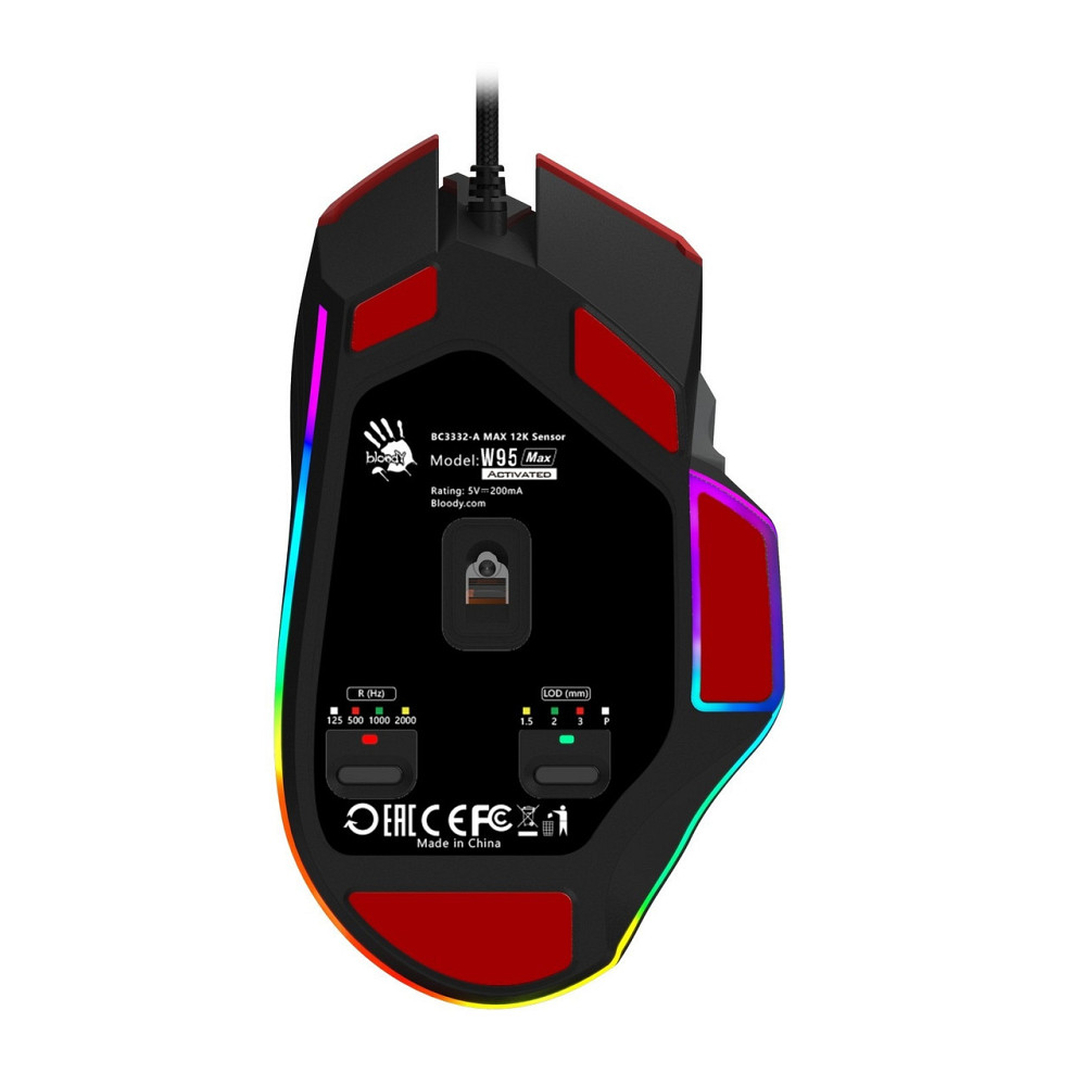 Миша A4Tech Bloody W95 Max Sports Red Червоний Харьков - изображение 8