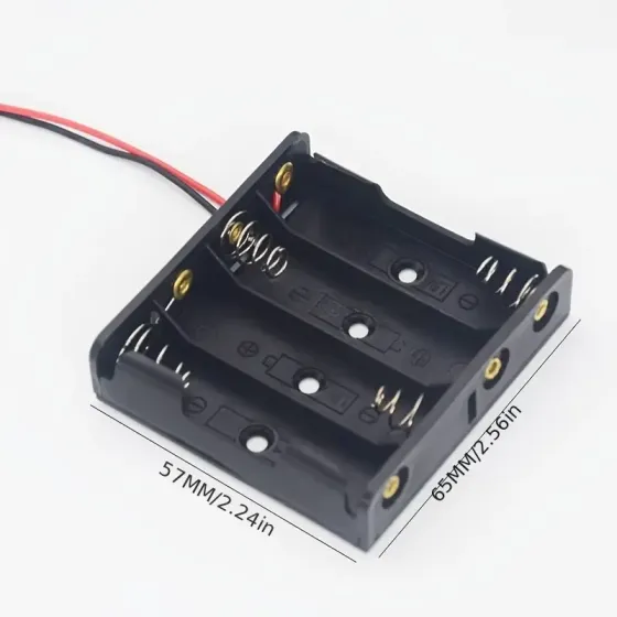 Бокс для батарей AA з проводами для Arduino та електроніки Київ