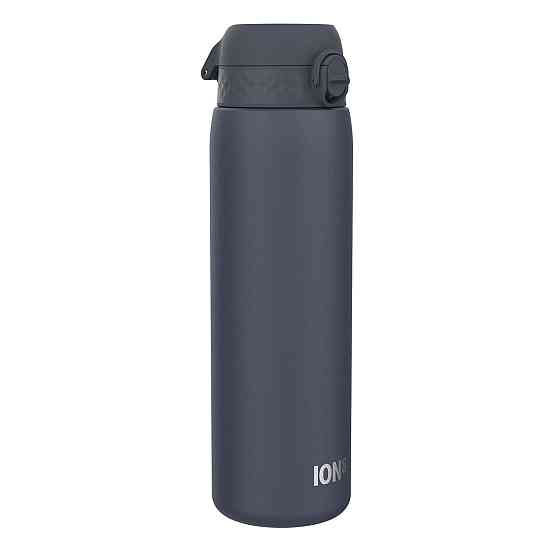 Пляшка для води металева ION8 1200 мл. Stainless Steel , Ash Navy Каменское