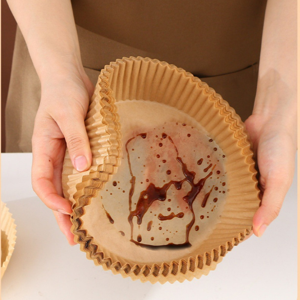 50шт Пергаментні форми для аерогрилю, 20,5х16х4,5см / Форми для випічки / Форма для аерогрилю Київ - фото 5