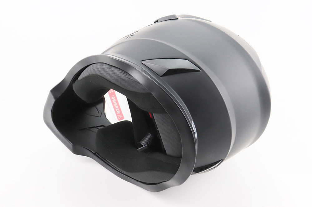 Шолом кросовий/ендуро/АТV зі склом BLD-819-7 S (55-56см), ЧОРНИЙ матовий Киев - изображение 2