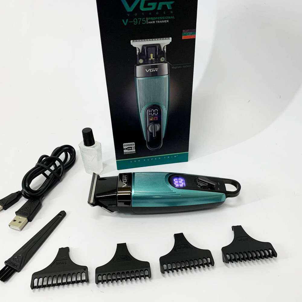 Хороші машинки для стрижки волосся для дому VGR Професійна машинка стрижки волосся в салон HC-13 Львів - фото 8