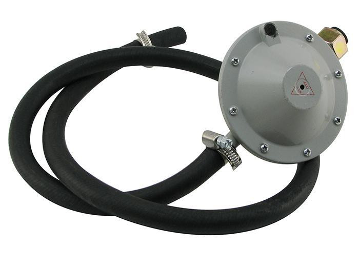 Комплект шланг 3 метра з редуктором і хомутами для підключення газового балону на газовий котел конвектор плиту Тернопіль - фото 2