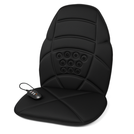 Масажна накидка на крісло CUSHION HL-889 з підігрівом та пультом управління SW-53 Львів