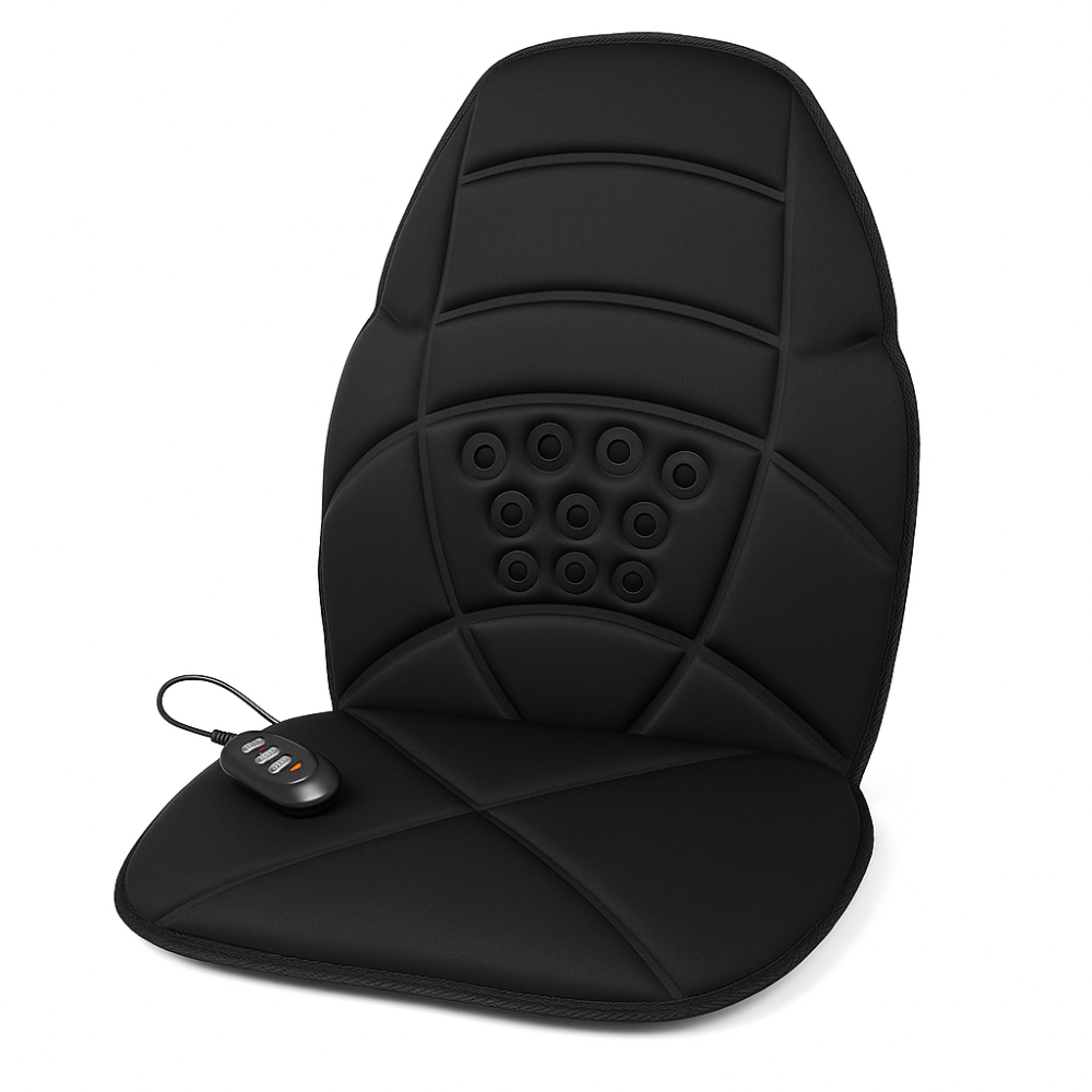 Масажна накидка на крісло CUSHION HL-889 з підігрівом та пультом управління SW-53 Львів - фото 6