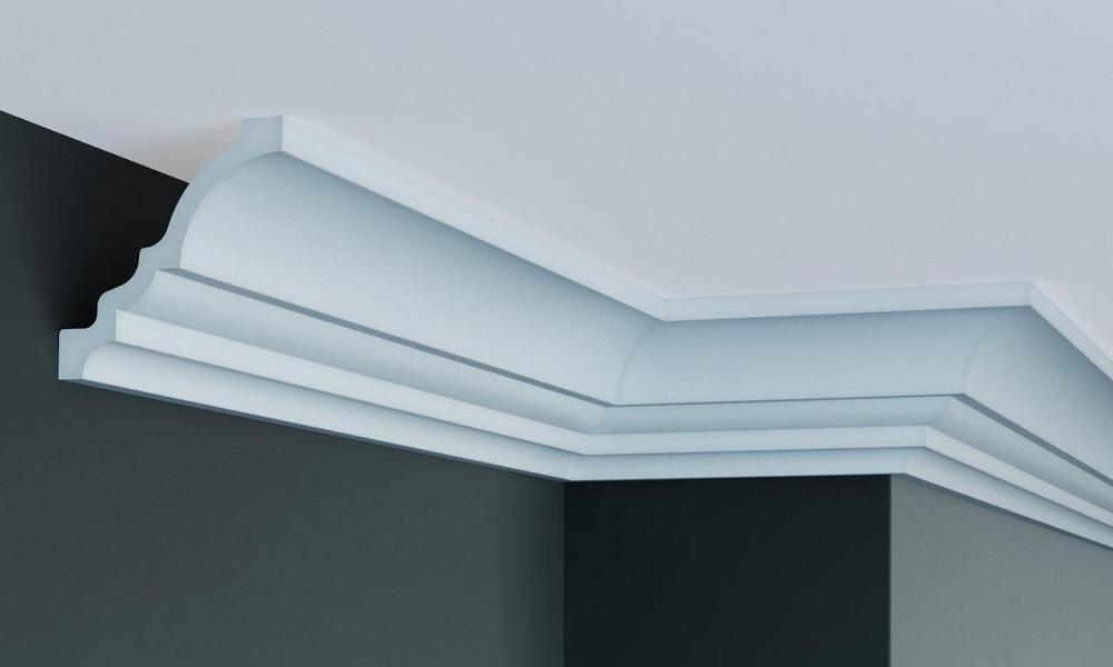 Карниз полиуретановый гладкий Gaudi Decor P 223 Днепр - изображение 1