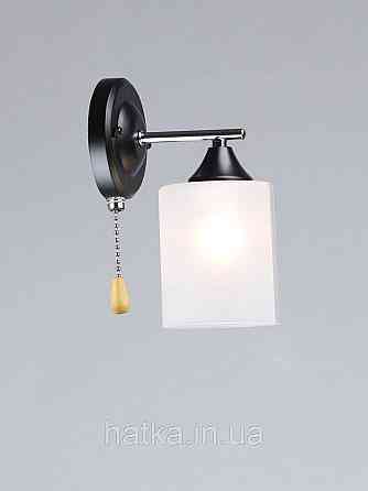 Бра на 1 Плафон VALESO K2316/1W Чорний + Хром Київ