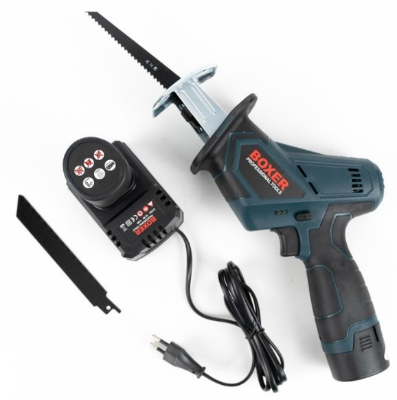 SR-031 Акумуляторна шабельна пила 18 В, 0–2200 об/хв, 2 АКБ, SDS, для дерева та металу, комплект Одеса - фото 2