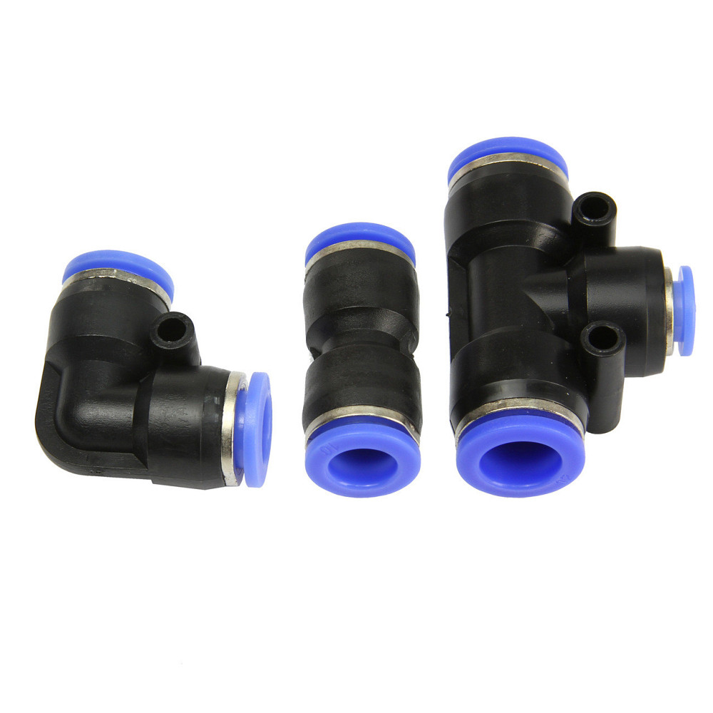 Набор разных быстросоединителей пневматических 4-12 мм 52 шт в кейсе Mar-Pol (M66572) Нововолынск - изображение 2