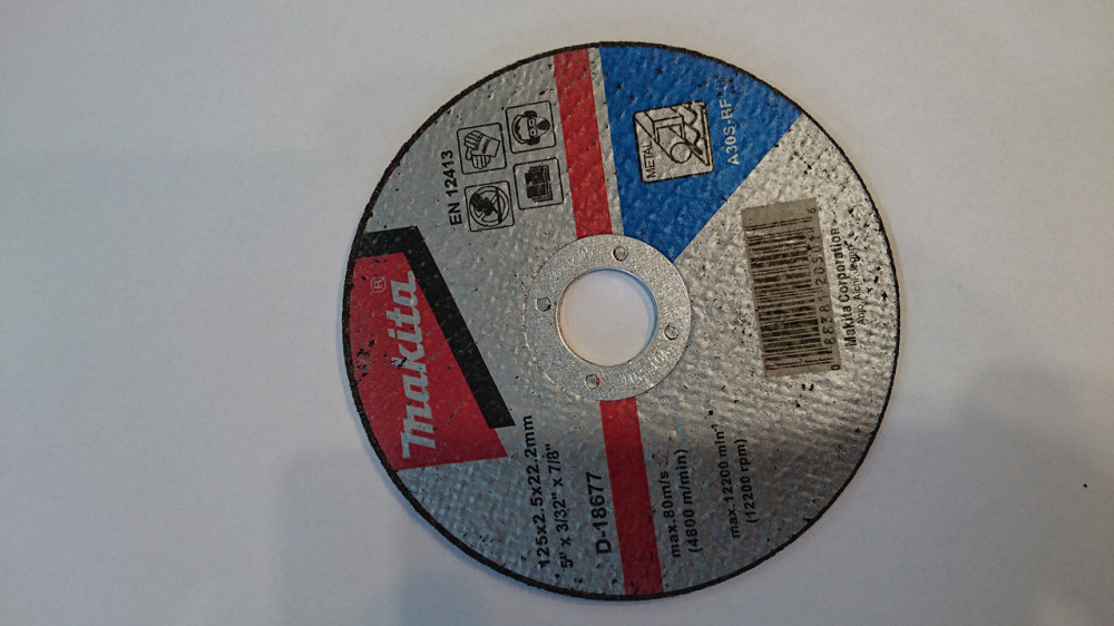 Диск відрізний 125 мм MAKITA D-18677 Коломия - фото 1