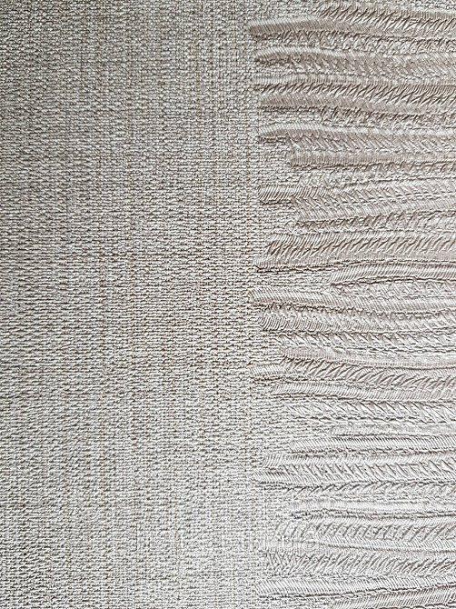 Шпалери метрові вінілові на флізелін Grandeco Poem смуги широкі структурні сіро-коричневі сріблясті Київ - фото 2