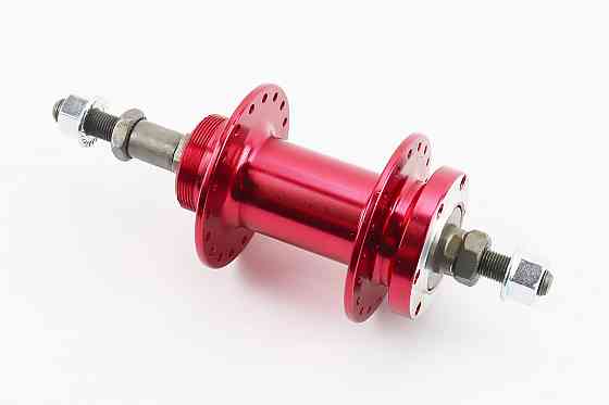 Втулка задня MTB алюмінієва 14Gx36H під вільнобіг, Disk-brake, кріпл. гайка, рожева SF-A210R Київ