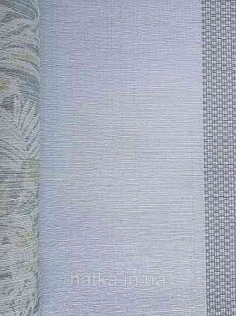 Шпалери флізелінові еко Casadeco Five o'clock 0.53х10 однотонні салатові прожилки золотом під тканина гобелен Київ