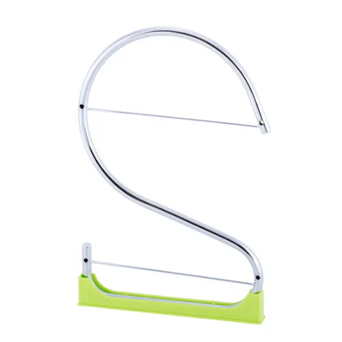 Сушарка для посуду двоярусна 55*24,5*37см з піддоном хромована сталь зелений 0762A KAMILLE Житомир - фото 4