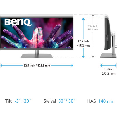Монитор BenQ PD3420Q (9H.LJHLB.QPE) Винница - изображение 3