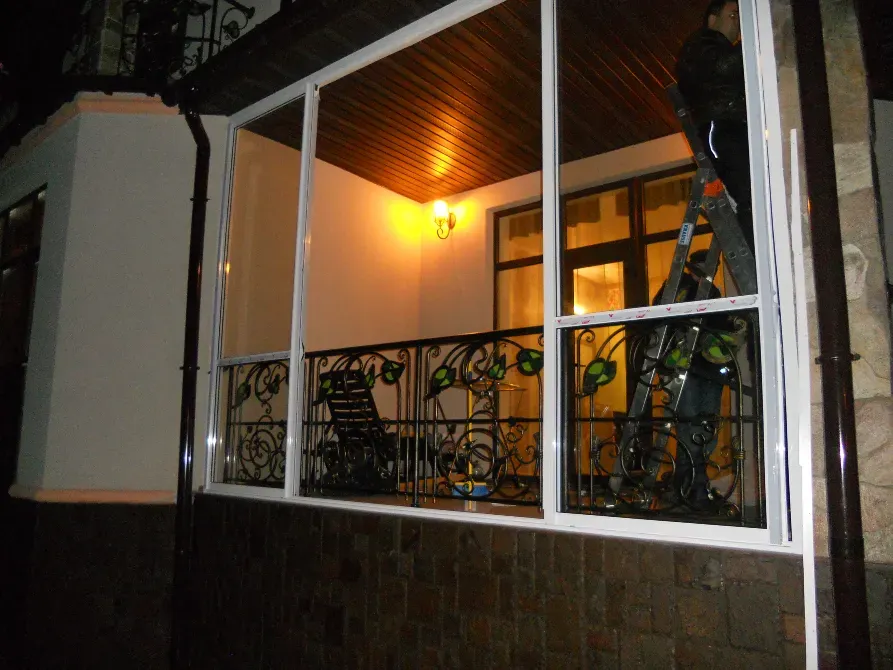 Раздвижные перегородки, раздвижные балконы, террасы Киев - изображение 16