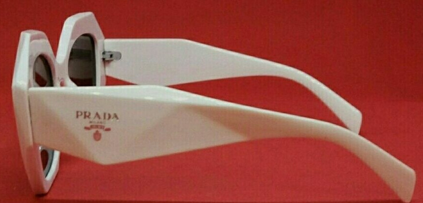 Білі жіночі брендові окуляри стильної форми. Київ - фото 7