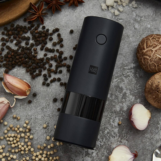 Акумуляторний млин для спецій Xiaomi HuoHou Electric Grinder RECHARGEABLE (HU0200) Black Чернівці