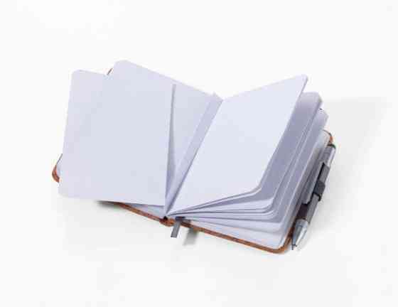 Блокнот Troika Din A7 Lilipad + ручка Liliput, корка Ровно