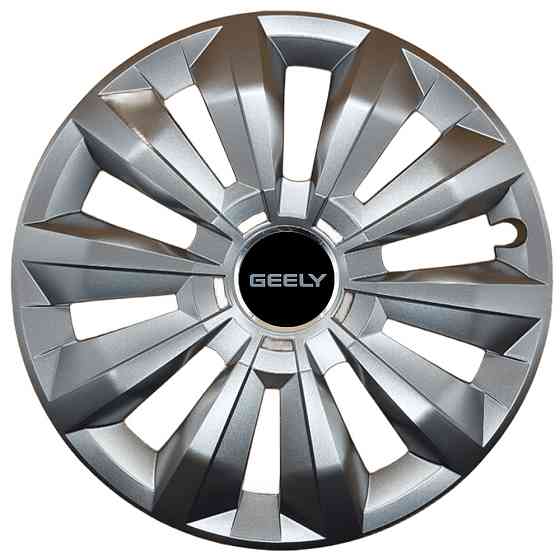 Автомобильные модельные колпаки R16 Geely 434 4шт, SJS, серебристые Киев