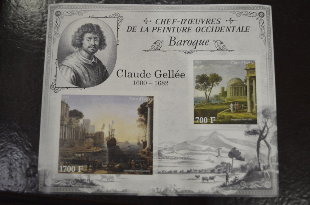 Кот-д’Ивуар. Искусство. Марки. Блок. 2013 год (З) Полтава - изображение 1