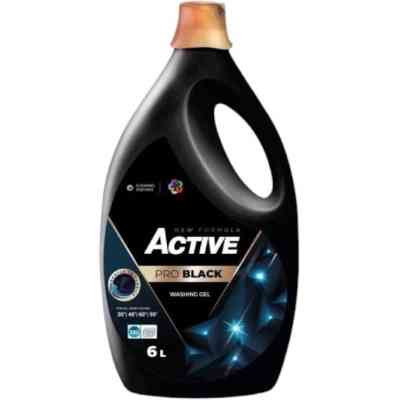 Гель для стирки Active PR Pro Black С ароматом свежести 6 л (4820196010920) Вінниця