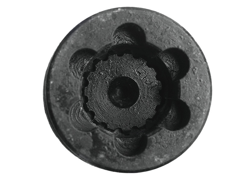 Вал привода переднего моста на минитрактор ДонгФенг 244, L-730 мм, Z-15 мм, диаметр 24 мм (после 2017-го Мукачево - изображение 4