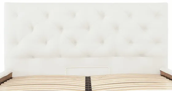 Кровать Двуспальная Bristol Comfort 160 х 190 см Fly 2200 С подъемным механизмом и нишей для белья Белый Киев