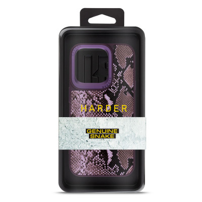 Чохол до мобільного телефона Harder Genuine Snake Apple iPhone 15 Pro Dark Purple (ARM76782) Вінниця - фото 3