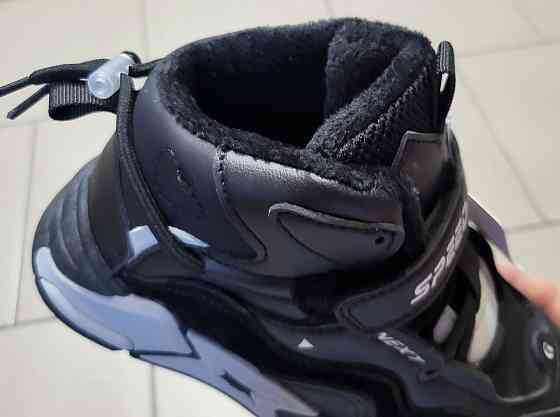 Детские кроссовки хайтопы на флисе 32,33,34,35 Николаев