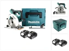 Электрическая пилка Makita DHS 710 FJ 36V akumulatorowa pilarka tarczowa Li-Ion 190 mm + 2x akumulator 3.0Ah + Makpac - bez Киев