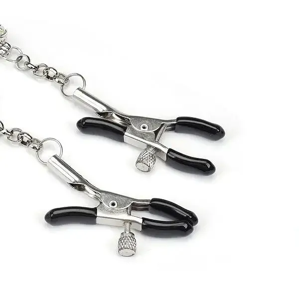 Затискачі для сосків Liebe Seele Glow-in-dark Nipple Clamps Blue Львів - фото 3