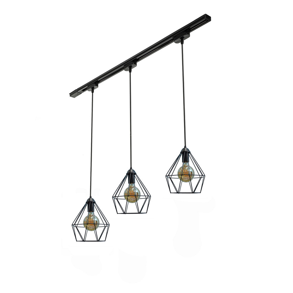 Подвесной светильни лофт на шинопровод Е27 Sierra NT 0537 Киев - изображение 4