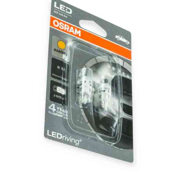 Автолампи світлодіодні БЦ 12-5 лазер. YELLOW 1W 2500K Мукачево