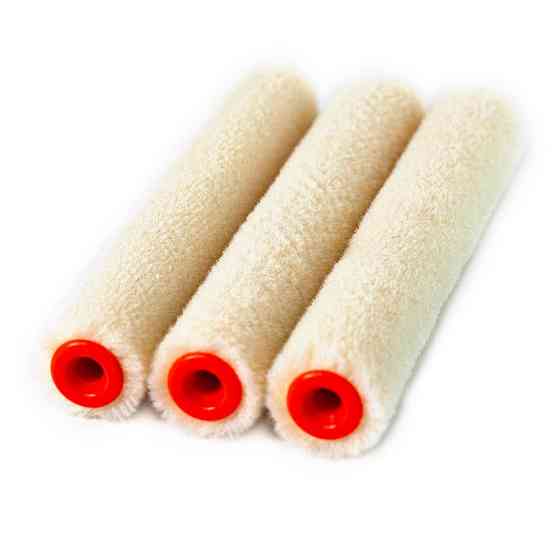 Валик меховой под ручку 6х15х150 мм, ворс 5 мм TITAN COLOR VELORS 3 шт Ровно