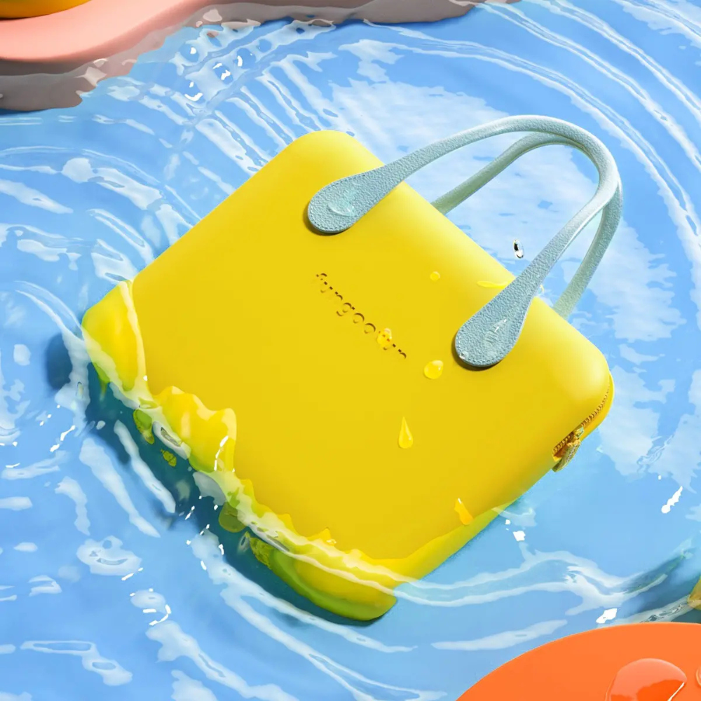 Сумка для ноутбука или планшета 14 дюймов силиконовая, влагостойкая, противоударная,Fungoofun жёлтая Каменец-Подольский - изображение 3